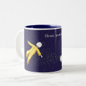 'Keep Going' 11oz Koffie mok (Voorkant links)