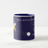 'Keep Going' 11oz Koffie mok (Center)