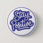 Keep Going Black and White Motivational Ronde Button 5,7 Cm (Voorkant)