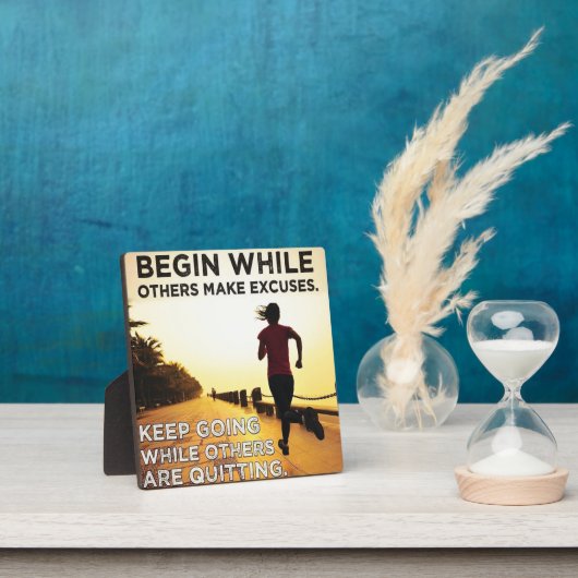 Keep Going - Hardlooptraining voor vrouwen Motivat Fotoplaat (Insitu)