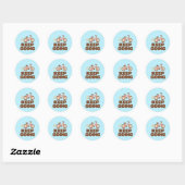 KEEP GOING Motivational Round Sticker (Vel)