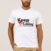 Keep Going T-shirt (Voorkant)
