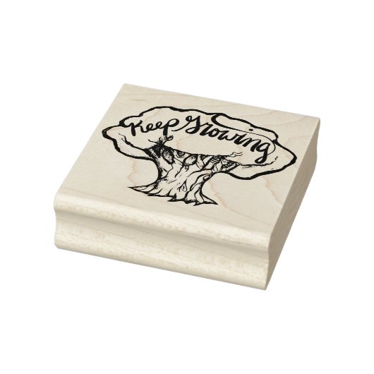 Keep Growing                                       Rubberstempel (Stempel)