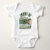 Keep it analog romper (Voorkant)