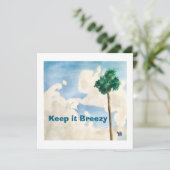 Keep it Breezy Kaart (Staand voorkant)