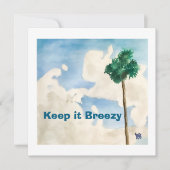 Keep it Breezy Kaart (Voorkant)