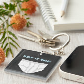 Keep it Brief Sleutelhanger (Voorkant Rechts)