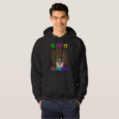 Keep It Classic Alpaca 80's 90's Llama Hoodie (Voorkant volledig)