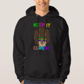 Keep It Classic Alpaca 80's 90's Llama Hoodie (Voorkant)