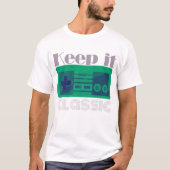 Keep It Classic – Retro Console Design T-shirt (Voorkant)