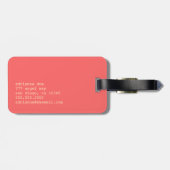 Keep It Classy Georgia Bagagelabel (Achterkant horizontaal)