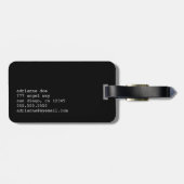 Keep It Classy Las Vegas Bagagelabel (Achterkant horizontaal)