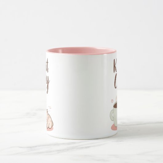 "Keep it Cozy" with Sleepy Bear and Coffee Mok (Midden)