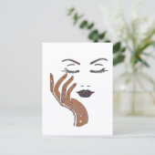 KEEP IT CUTE SERIES- BRUIN BRIEFKAART (Staand voorkant)