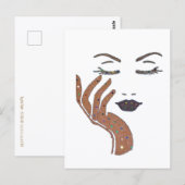KEEP IT CUTE SERIES- BRUIN BRIEFKAART (Voorkant / Achterkant)