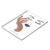 KEEP IT CUTE SERIES- BRUIN NOTITIEBOEK (Linkerzijde)