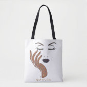 KEEP IT CUTE SERIES- BRUIN TOTE BAG (Voorkant)