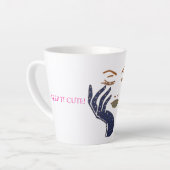 KEEP IT CUTE SERIES - NAVY BLUW LATTE MOK (Linkerhoek)