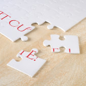 KEEP IT CUTE SERIES -ROOD LEGPUZZEL (Zijkant)