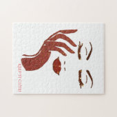KEEP IT CUTE SERIES -ROOD LEGPUZZEL (Horizontaal)