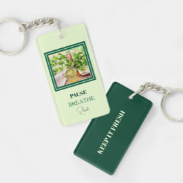 Keep It Fresh Mintgroene Sleutelhanger