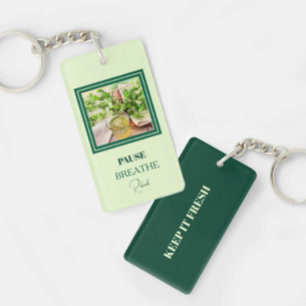 Keep It Fresh Mintgroene Sleutelhanger
