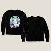 Keep It Gillsy Cute Axolotl t-shirt (Voorkant /achterkant)