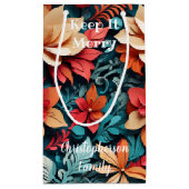 Keep It Merry Klein Cadeauzakje (Achterkant)