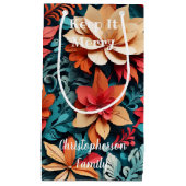 Keep It Merry Klein Cadeauzakje (Voorkant)