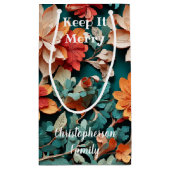 Keep It Merry Klein Cadeauzakje (Achterkant)