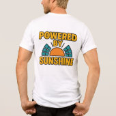 Keep It Quoka beroemd gemaakt door Sunshine Tri-Blend Shirt (Achterkant)