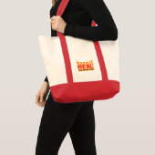 Keep It Real met hiphoptas - Kies stijl Tote Bag (Voorkant (product))