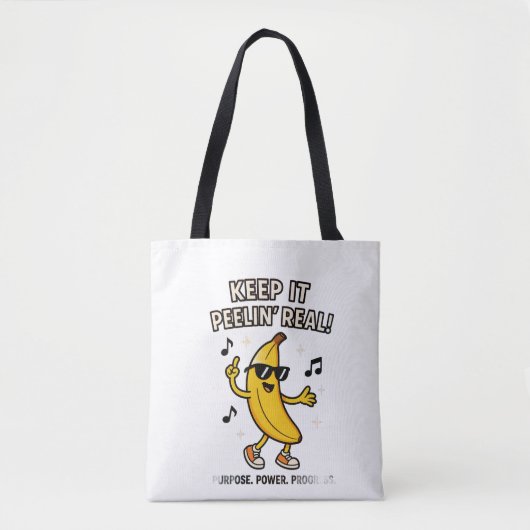 Keep It Real Tote Bag (Voorkant)