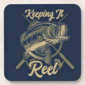 Keep-it-Reel Bass-Onderzetter | Set Onderzetter (Voorkant)