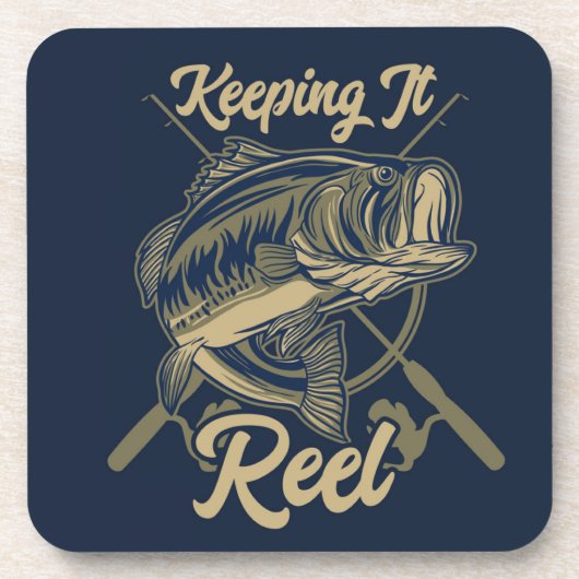 Keep-it-Reel Bass-Onderzetter | Set Onderzetter (Voorkant)