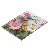"Keep It Simple" Bloemen Notitieboek (Linkerzijde)