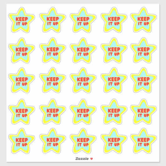 Keep it up Fun Reward Teacher Stickers Pack (Vel)
