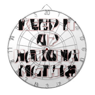 Keep It Up / Hakuna Matata Kunstdruk Dartbord
