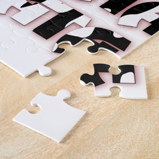 Keep It Up / Hakuna Matata Kunstdruk Legpuzzel (Zijkant)