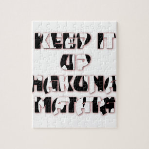 Keep It Up / Hakuna Matata Kunstdruk Legpuzzel