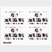 Keep It Up / Hakuna Matata Kunstdruk Rechthoekige Sticker (Vel)