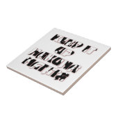 Keep It Up / Hakuna Matata Kunstdruk Tegeltje (Zijkant)