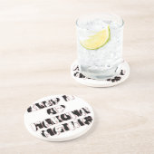 Keep It Up / Hakuna Matata Kunstdruk Zandsteen Onderzetter (Zijkant)