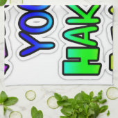 Keep It Yours Hakuna Matata Kunstdruk Theedoek (Gevouwen)