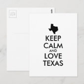 KEEP-KALK EN VERLIES TEXAS BRIEFKAART (Voorkant / Achterkant)