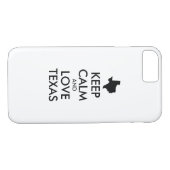  KEEP-KALK EN VERLIES TEXAS Case-Mate iPhone CASE (Achterkant (Horizontaal))