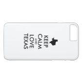  KEEP-KALK EN VERLIES TEXAS Case-Mate iPhone CASE (Achterkant (Horizontaal))