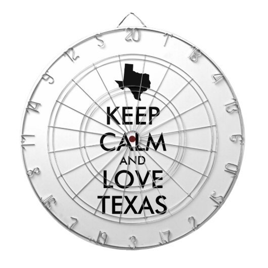 KEEP-KALK EN VERLIES TEXAS DARTBORD (Voorkant)
