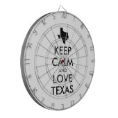 KEEP-KALK EN VERLIES TEXAS DARTBORD (Voorkant Links)