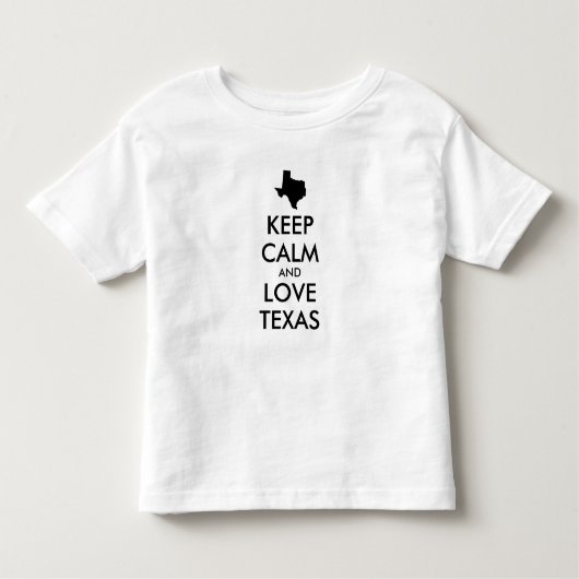  KEEP-KALK EN VERLIES TEXAS KINDER SHIRTS (Voorkant)